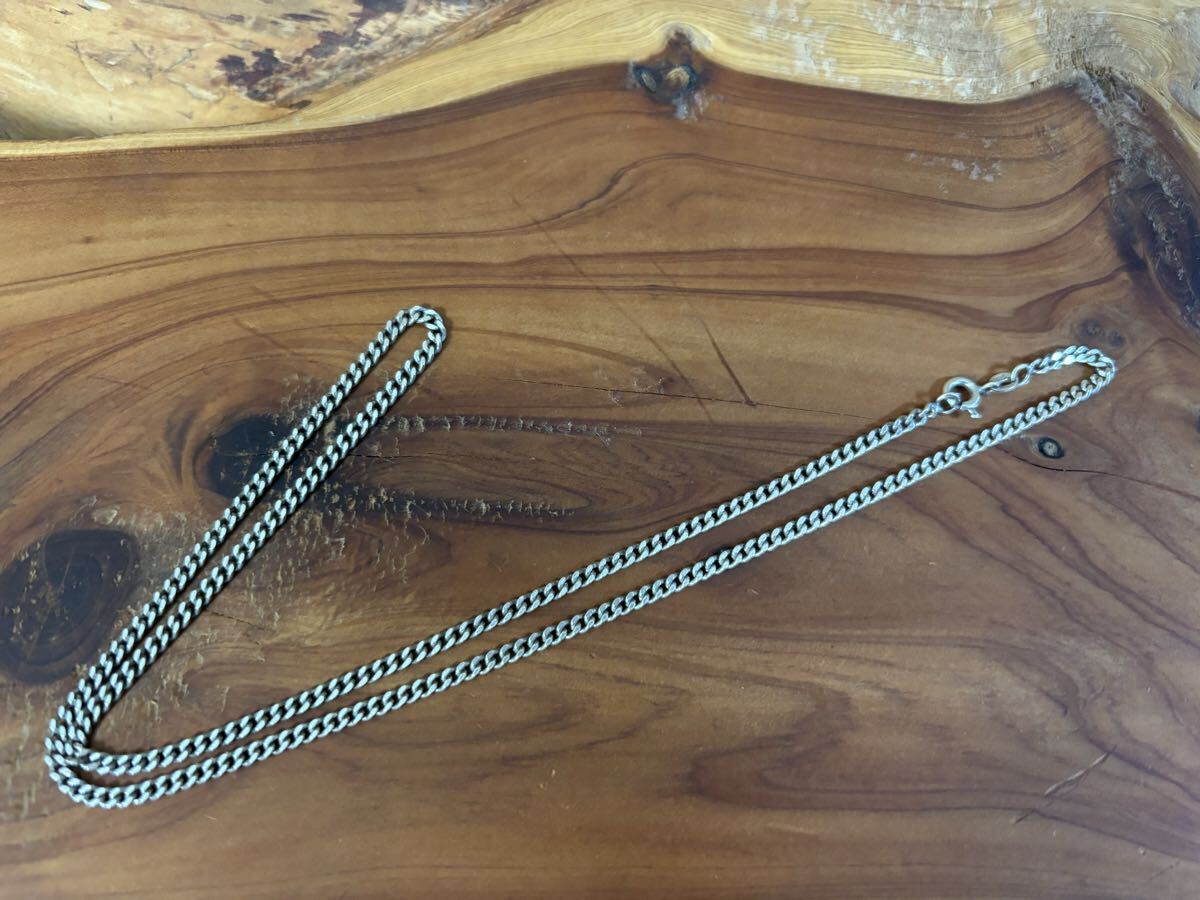 【50センチ】シルバー925 喜平チェーン 3.0ミリ幅 チェーン拍卖
