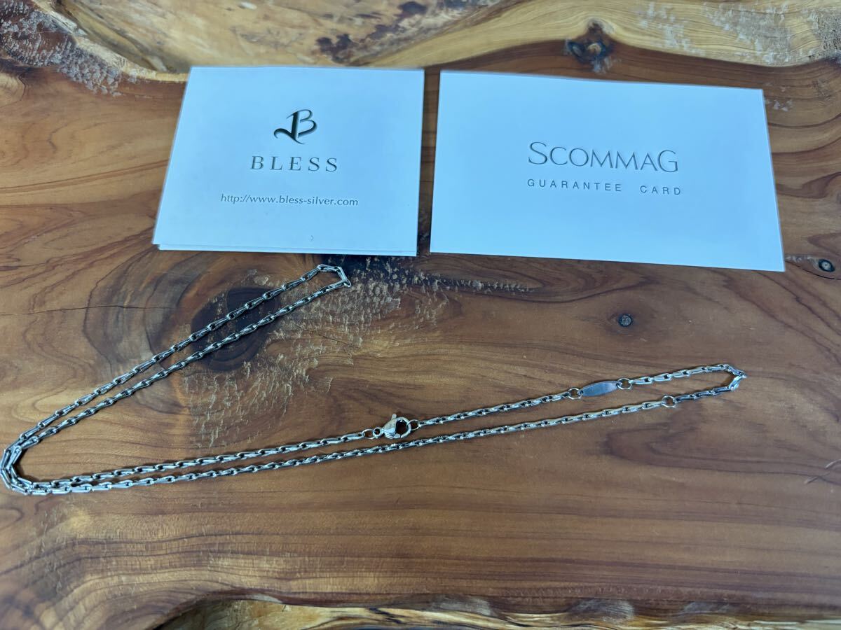 【調節可55センチ】ステンレス チェーン 2.0ミリ幅 ブレス 拍卖