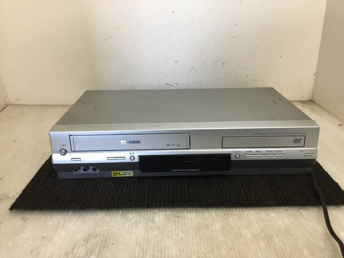 △ v 岐阜発/ TOSHIBA/ VTR-1体型DVDビデオプレーヤー/ SD-V700/ VHSレコーダー/ 通電のみ確認/ ジャンク/ 現状品/ R7.8/14 △拍卖