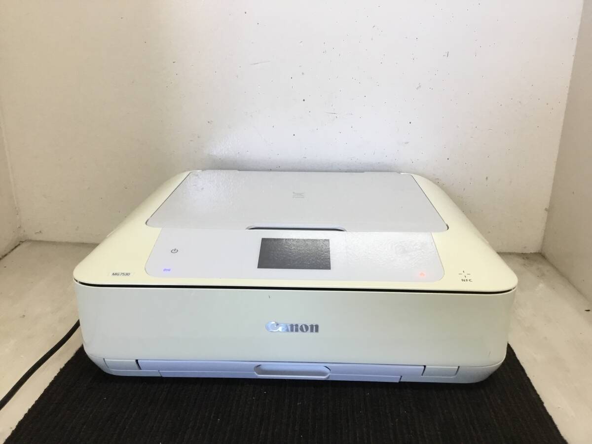 △ v 岐阜発/ Canon/ キャノン/ PIXUS/ MG7530/ インクジェットプリンター/ 通電のみ確認/ ジャンク/ 現状品/ R7.8/14 △拍卖
