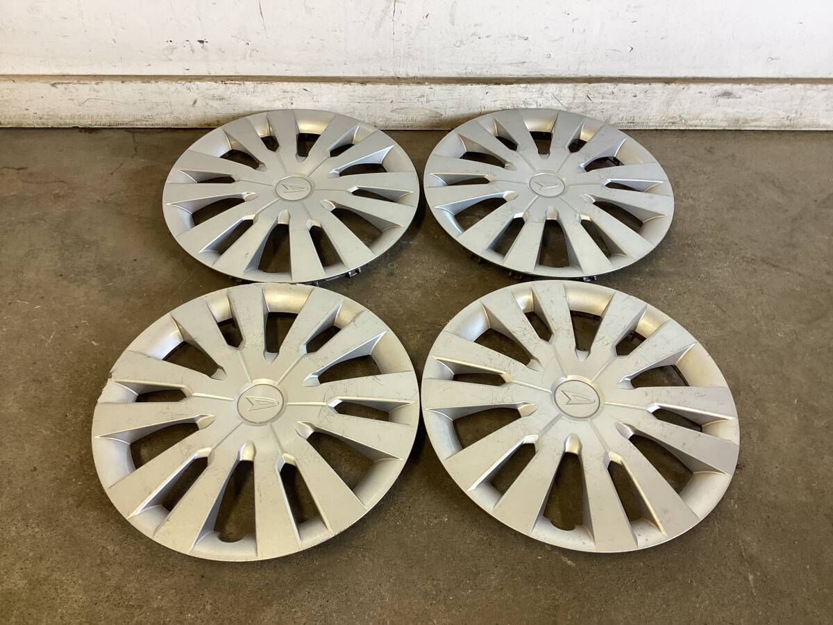 △ v 岐阜発/ ダイハツ/ ムーヴ/ 純正ホイールキャップ/ 14インチ/ 4枚セット/ 傷あり/ 現状品/ R7.8/28 △拍卖