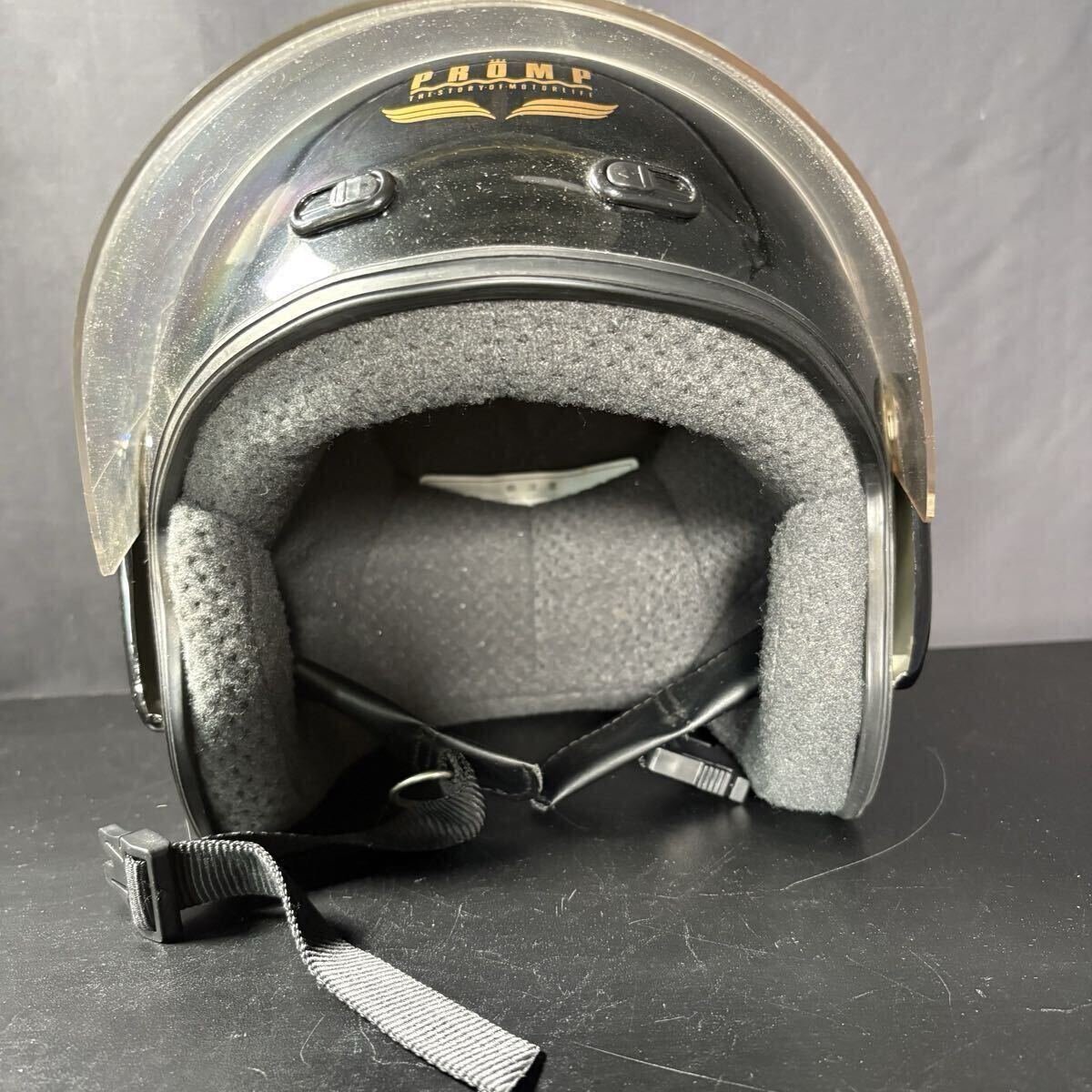 A2 PROMP 90年代 ヴィンテージ 昭和レトロ ヘルメット ジェットヘルメット 黒拍卖