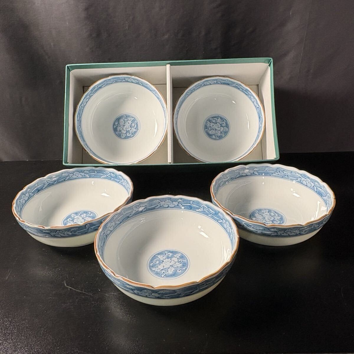 A11 和食器 どんぶり 皿 小鉢 食器 幸泉窯 鉢 5個セット拍卖