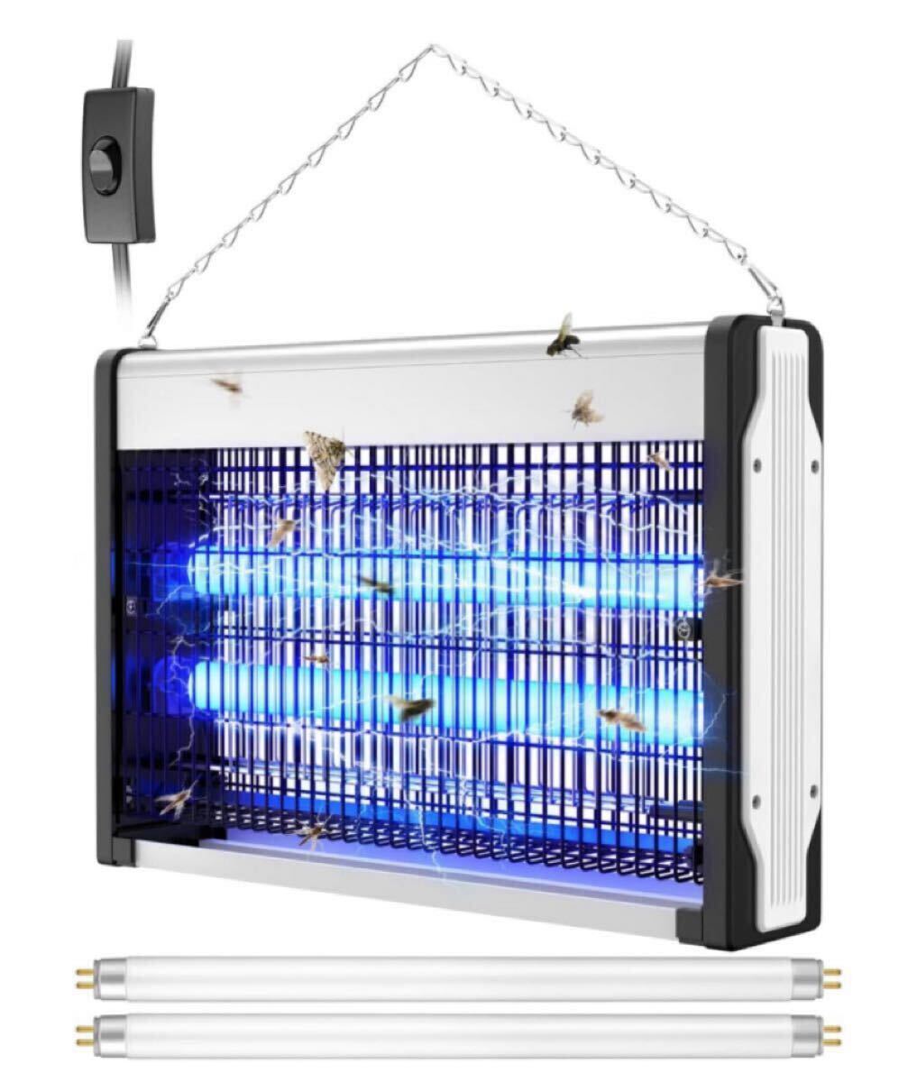 電撃殺虫器 Sunnila 虫 ライト 駆除 電撃殺虫機 電気 蚊取り器 UV光源吸引式捕虫器 20W 強力電撃殺虫灯 UV光源吸引式捕虫器 駆除 夏に拍卖