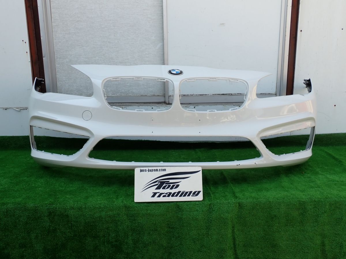 L6024vc BMW純正 2シリーズ F45 フロントバンパー アルピンホワイト/300拍卖