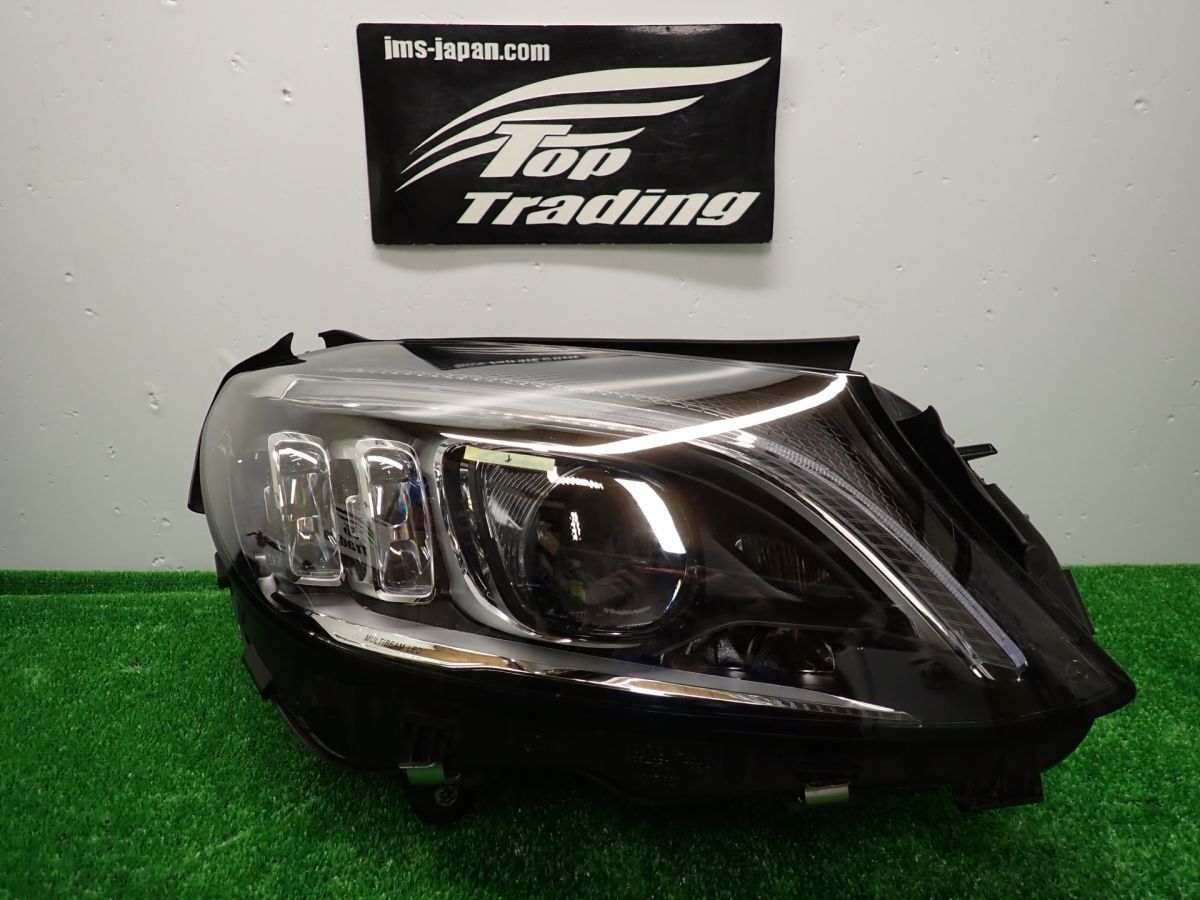 L5984vc ベンツ純正 Cクラス W205/S205 後期 右マルチビーム ダイナミック LEDヘッドライト A2059069405 適合確認可能拍卖