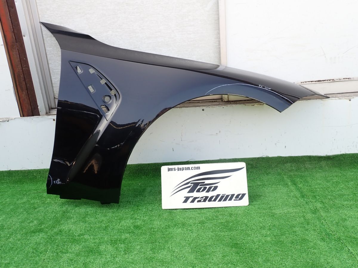L5975vc BMW純正 M3 G80/G81 セダン ツーリング 右 フロントフェンダー 8098588 (8082028) ブラックサファイア/475拍卖