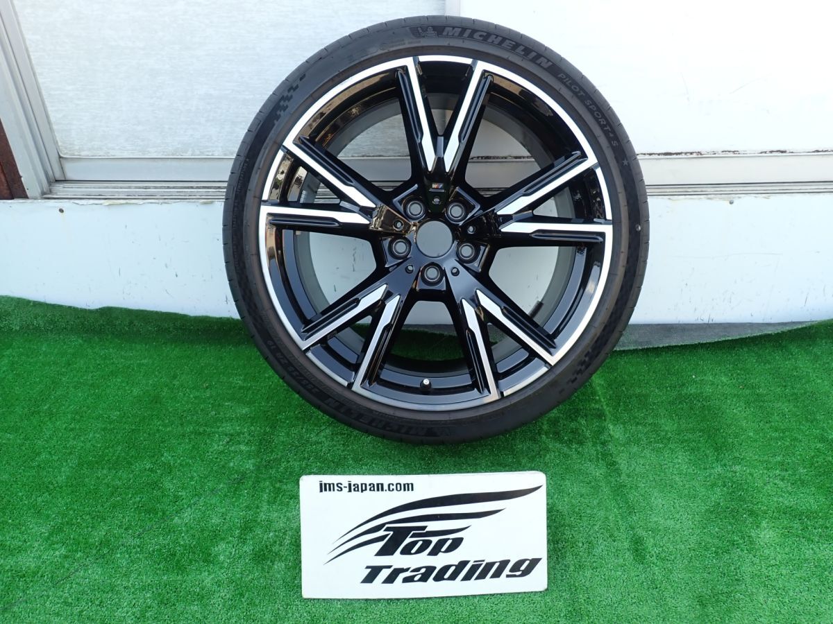 L6049vc BMW純正 M2 G42 スタイル 893M ダブルスポークホイール 19インチ アルミホイール 255/35ZR19 9.5J リア用 1本 1543824拍卖