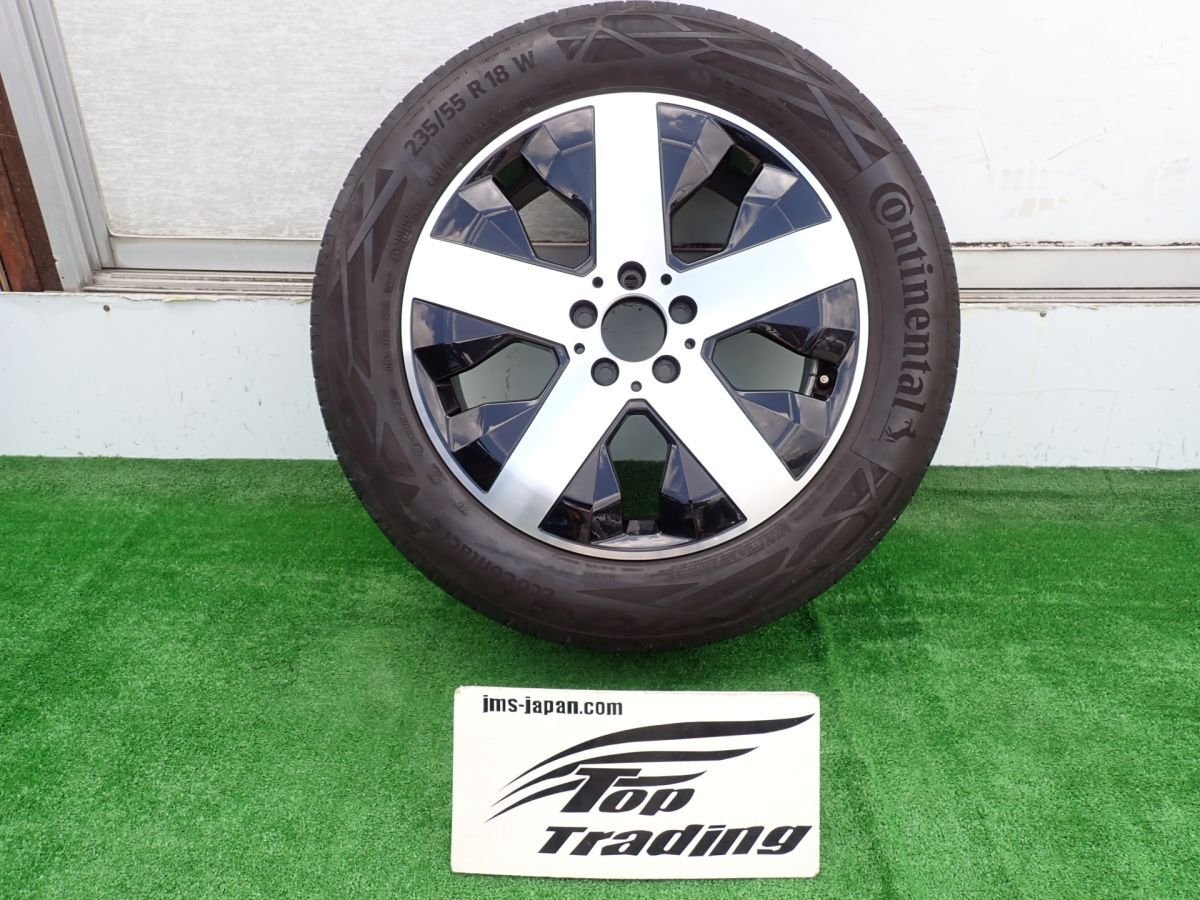 L6089vc ベンツ純正 GLB X247 18インチ アルミホイール 1本 7.5Jx18ET53 A2474012800拍卖