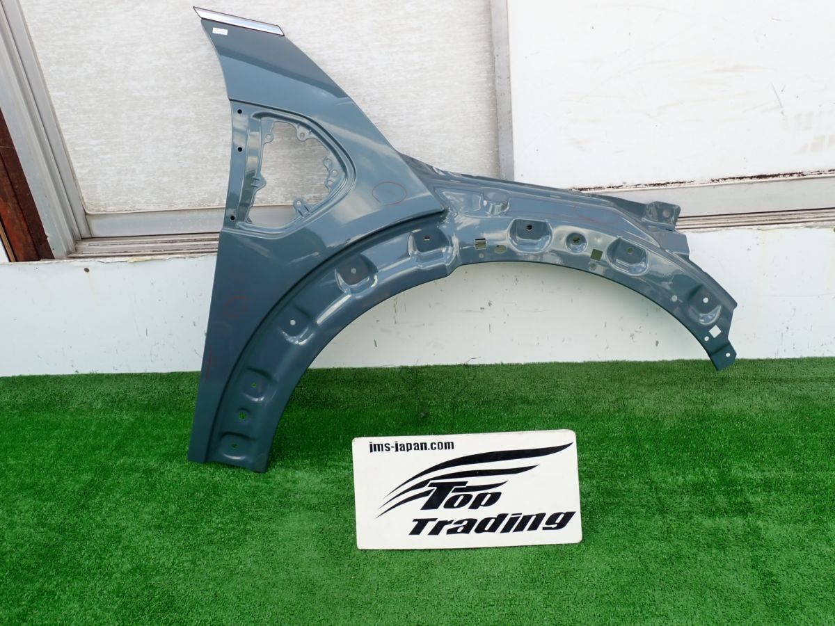 L6077vc BMWミニ純正 クロスオーバー F60 前期/後期 右フロントフェンダー 7388080 (7449378) セージグリーン/C4L拍卖