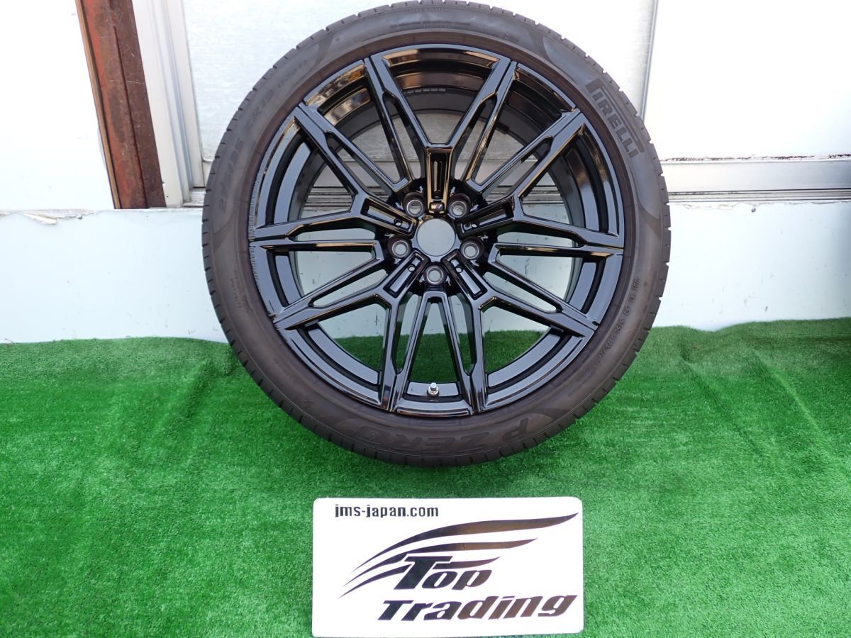 L6057vc BMW純正 M2 G87 ダブルスポーク スタイリング 930M 19インチ アルミホイール フロント用 9.5J 1本 275/35R19 7882869拍卖