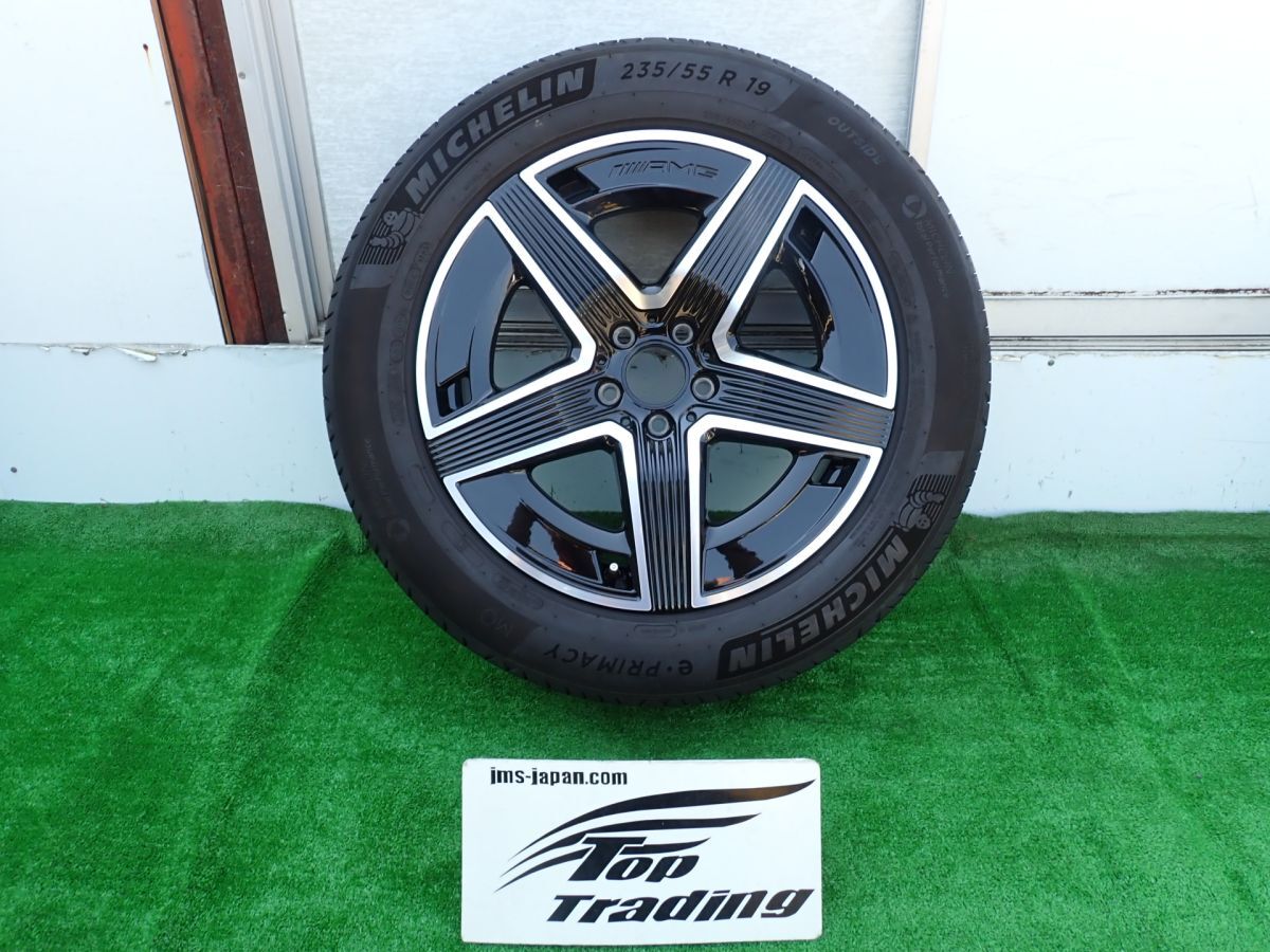 L6055vc ベンツ純正 GLC X254/C254 AMG W254 19インチ アルミホイール 1本 235/55R19 A2544010400 8Jx19ET32.5拍卖