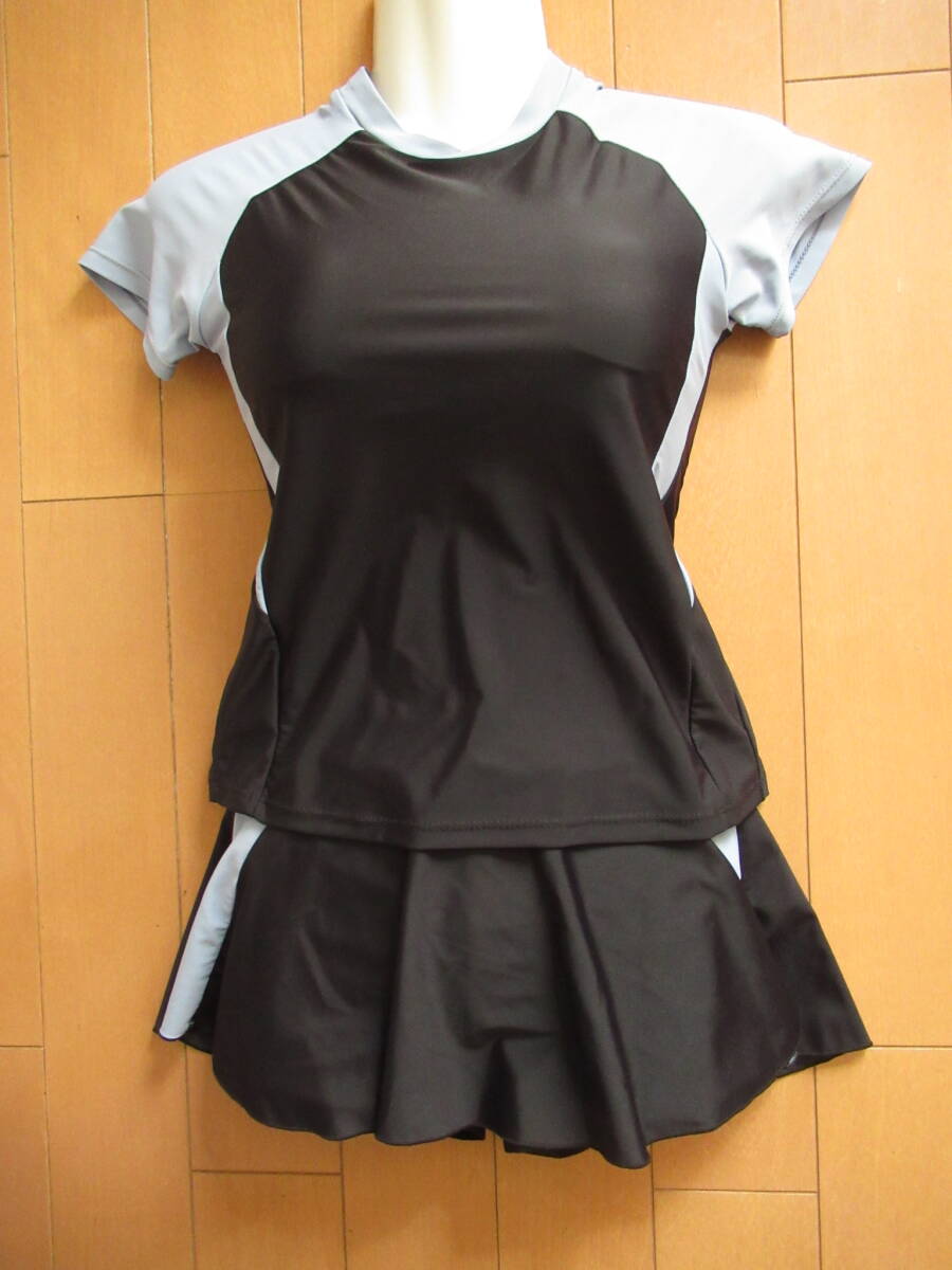 ★美品★ 水着 スイムウェア セパレート 子供 女の子 150cm 上下2点セット SW12767拍卖