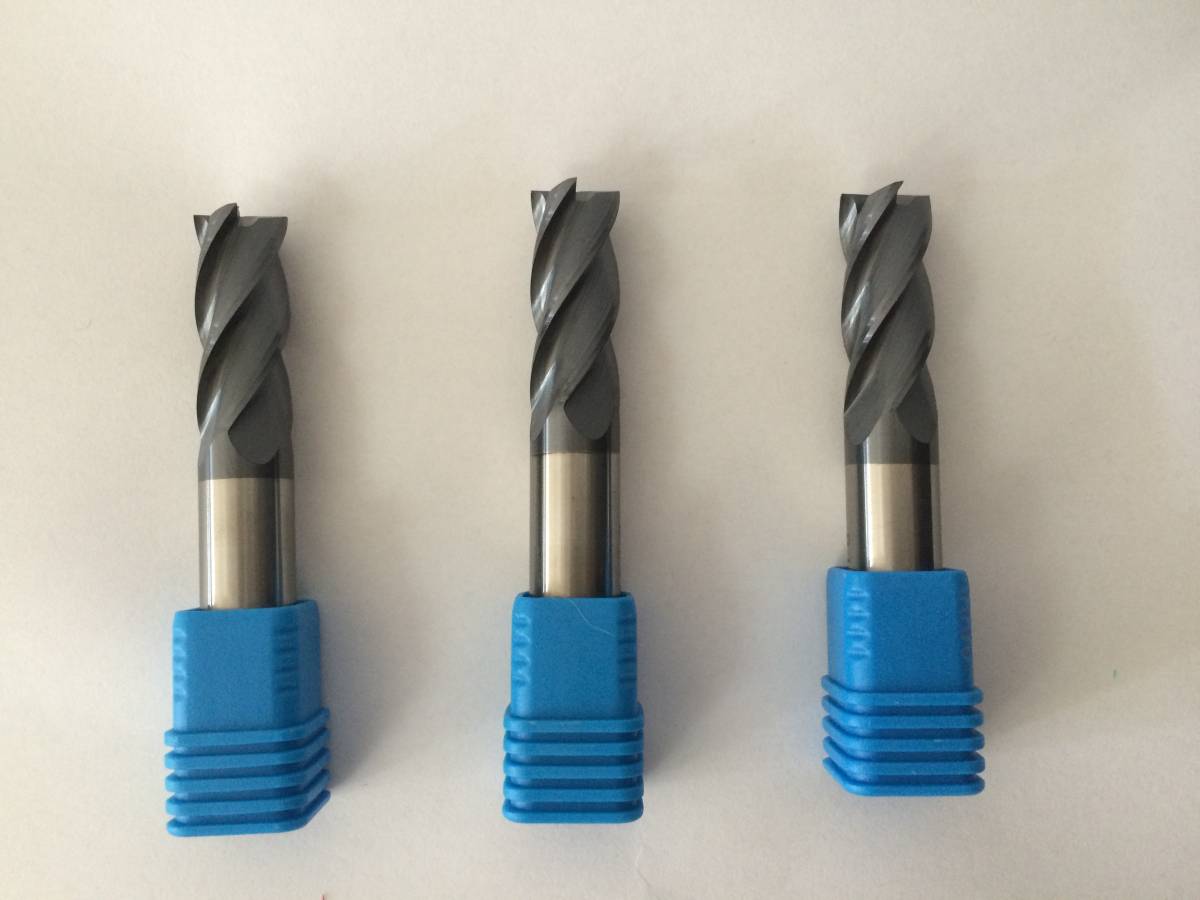 新品 RG 4枚刃 φ12 TIALN コーティング 超硬 エンドミル D12 。拍卖