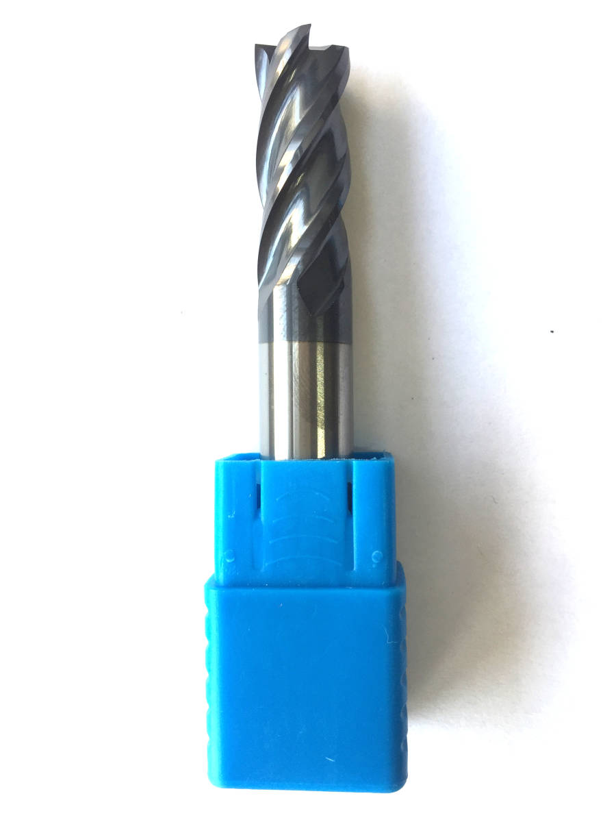 新品 RG 4枚刃 φ8 TIALN コーティング 超硬 エンドミル D8 。拍卖