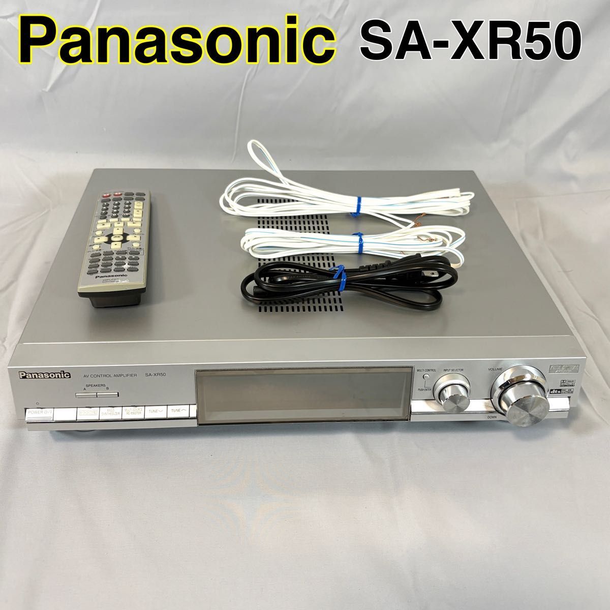 【動作品】Panasonic パナソニック SA-XR50 AVアンプ拍卖