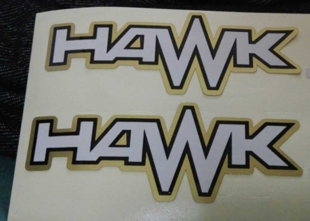 HONDA CB400T CB250T ホーク HAW サイドカバー マーク CB250N ホーク サイド カバーエンブレムシール拍卖