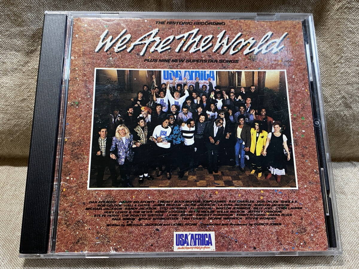 USA FOR AFRICA - WE ARE THE WORLD 廃盤 レア盤拍卖