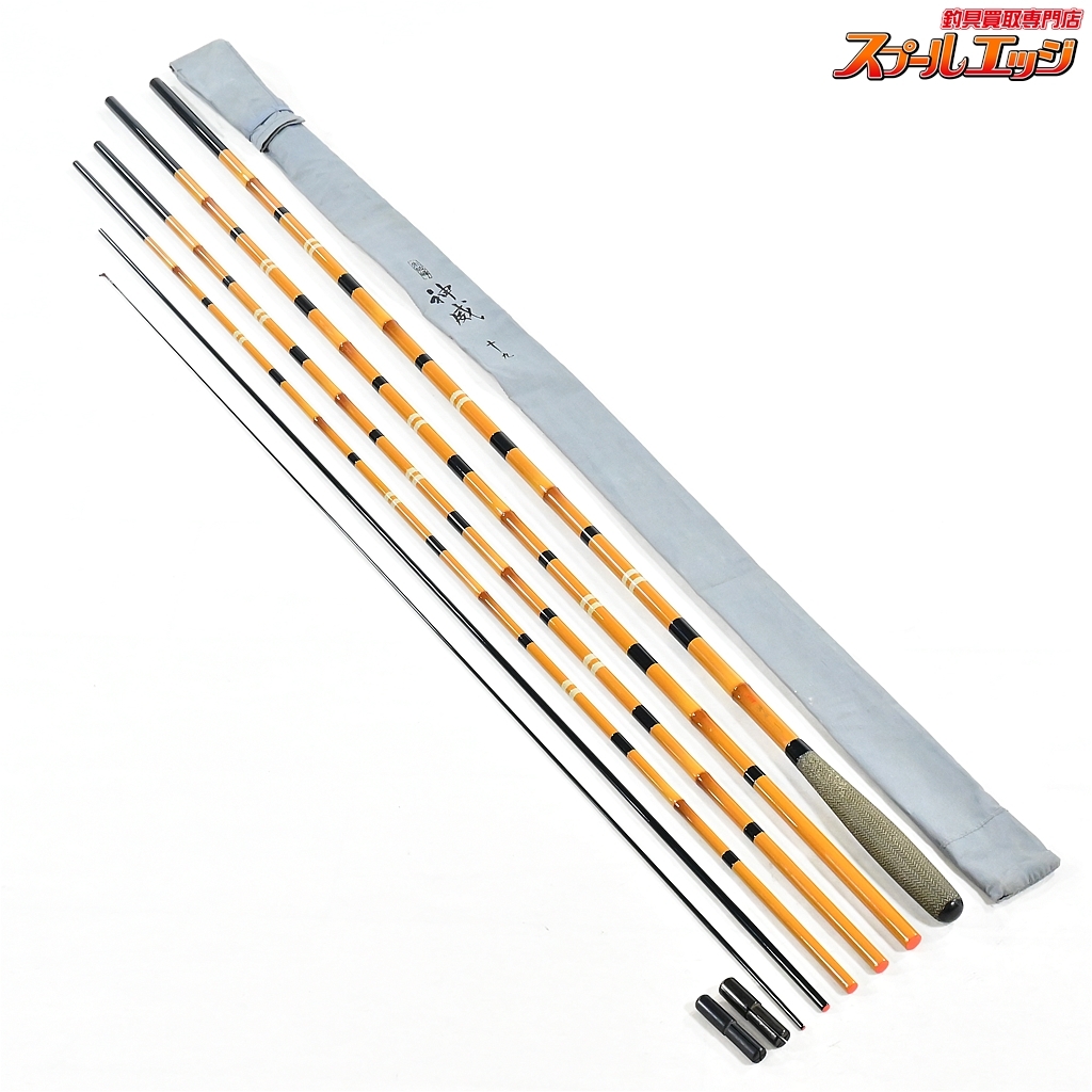 ★☆【シマノ】 朱紋峰 神威 19尺 SHIMANO SYUMONHO KAMUI ヘラブナ K_155★☆v42335拍卖