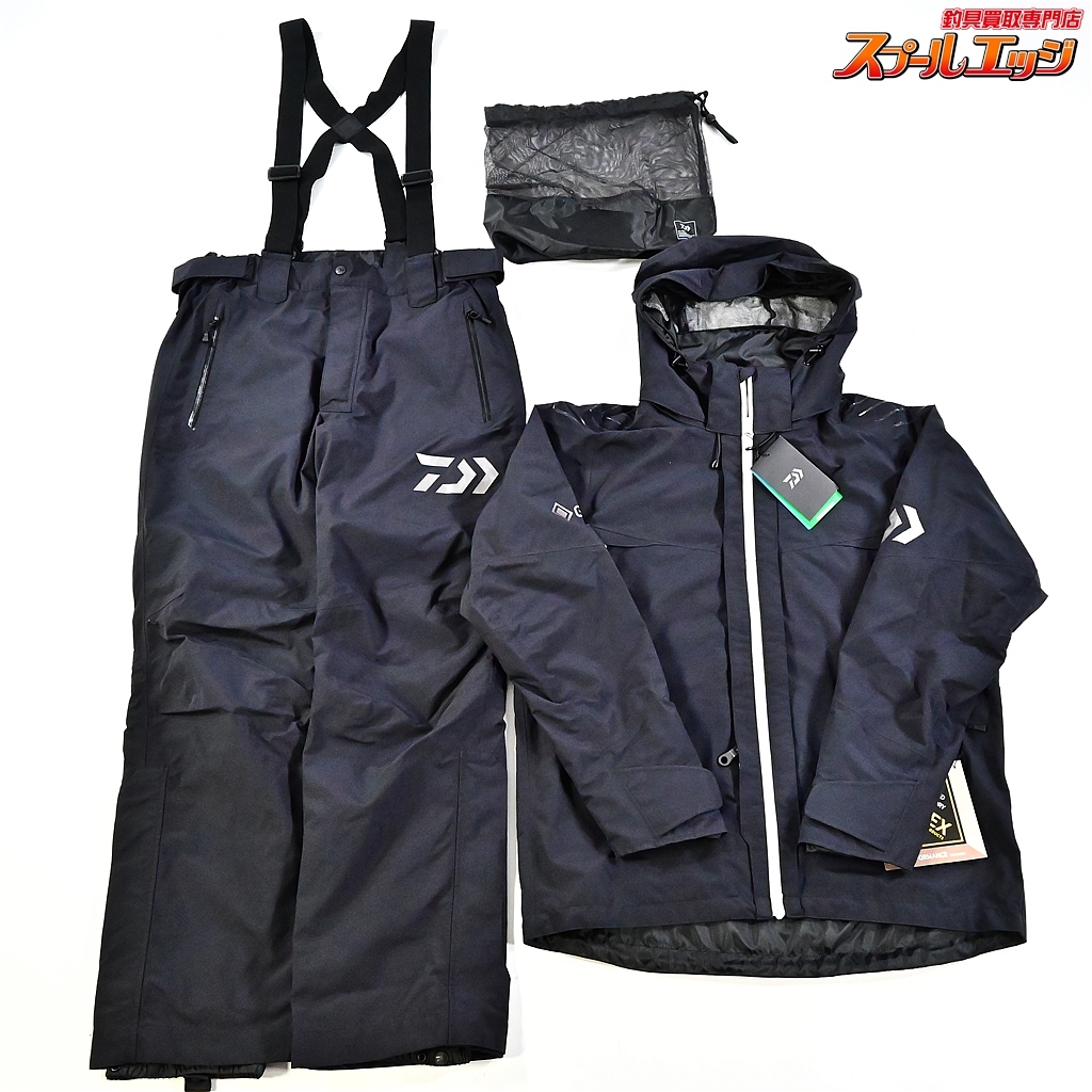 ★☆【ダイワ】 ゴアテックス プロダクト コンビアップレインスーツ DR-1823 ブラック サイズアジアL DAIWA GORE-TEX K_100★☆e07933拍卖
