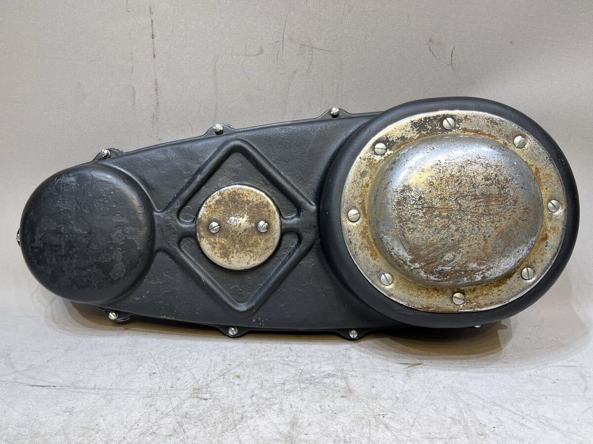 ① 41~49年 ハーレー 純正 ビンテージ オリジナル プライマリー カバー ダービー インスペクション ナックル パン ショベル チョッパー EL拍卖