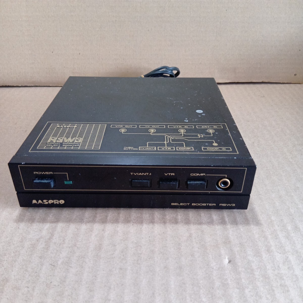 ★MASPRO,セレクトブースター、RSW3、中古品★拍卖