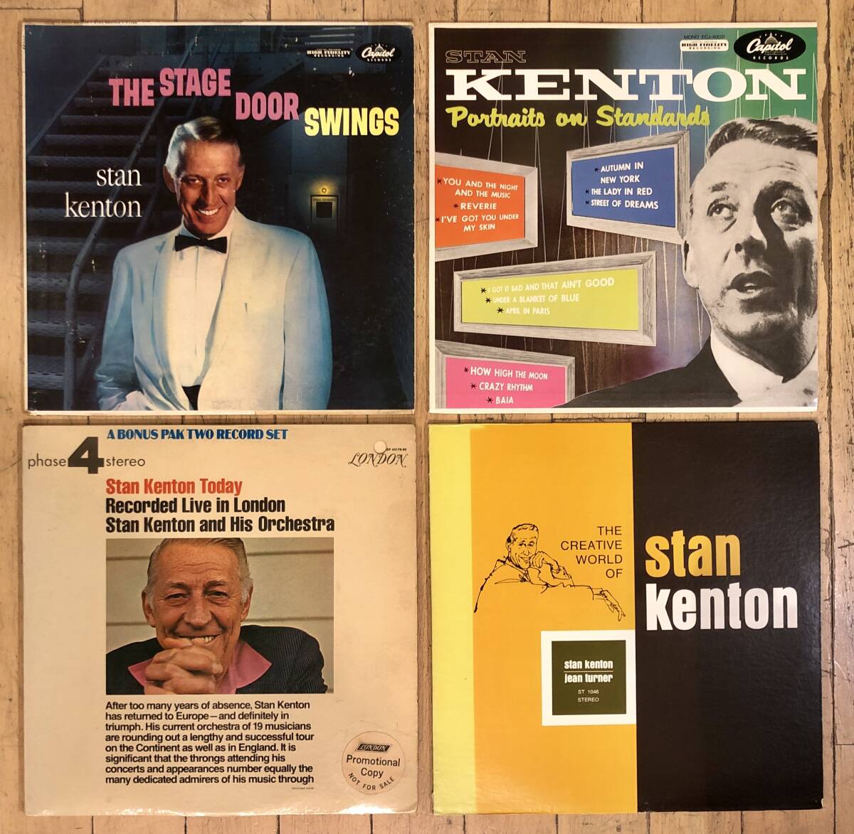 ■まとめて■Stan Kenton LP4枚セット! / スタン・ケントン Jazz Big ジャズ Big Band Easy Listening Swing レコード 国内盤 US盤拍卖