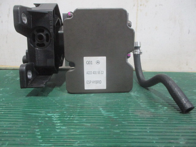 ベンツ Sクラス S400h W222 ABSブレーキアクチュエーター A2224315512拍卖