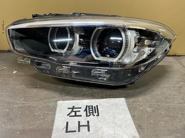 BMW 1シリーズ 118i DBA-1R15 F20 純正 左ヘッドライト ヘッドライト LED 8739573-01 63118492457拍卖