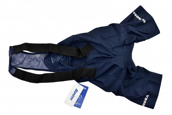 送料無料4★Santini社製★De Rosa★デローザ ビブショーツ size:XL ネイビーブルー拍卖