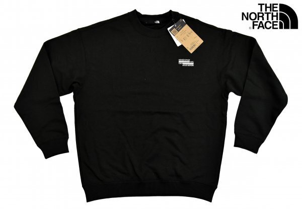 送料無料1★The North Face★ノースフェイス NEVER STOP ING クルー size:S ブラック拍卖