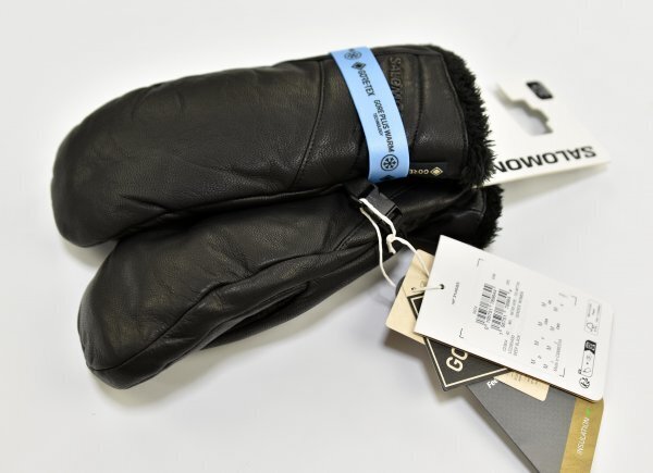 送料無料1★Salomon★サロモン Native Gore-Tex ミトン size:M ※女性用拍卖