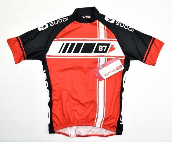 送料無料4★SUGOI★スゴイ Evolution チームジャージ size:S チリレッド拍卖