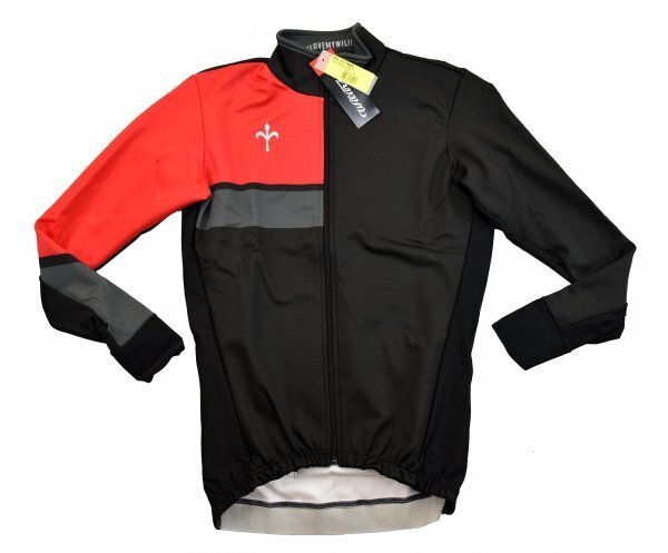 Willier★ウィリエール Brosa ジャケット size:M ブラック/レッド拍卖