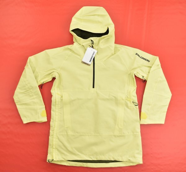 送料無料1★Salomon★サロモン Bashley Anorak ジャケット size:S シャーロック ※女性用拍卖