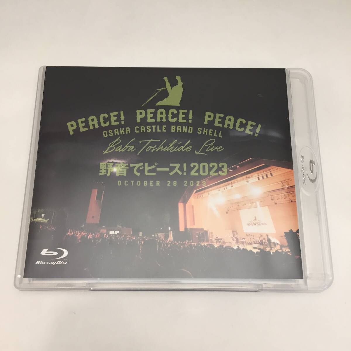 F082011◎④馬場俊英 PEACE!PEACE!PEACE! OSAKA CASTLE BAND SHELL 野音でピース! 2023 Blu-ray◎拍卖