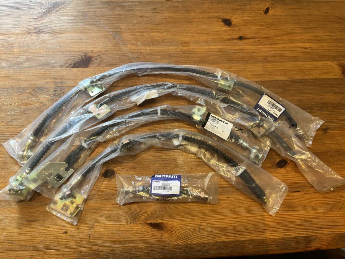 ♪♪2ndレンジローバーP38 ブレーキホース1台分本セット 未使用品 ♪♪拍卖