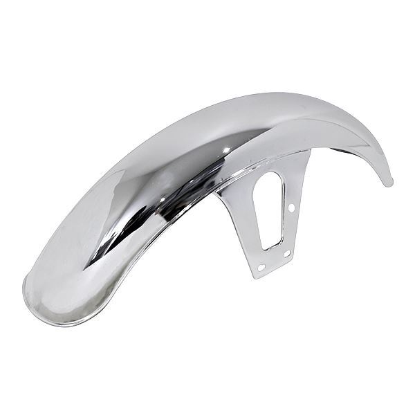 メッキ フロント フェンダー 18インチ用 Z400FX Z750FX 350SS KH250 Z1 Z250FT ゼファー ZRX バリオス/旧車 カワサキ カスタム 当時物 外装拍卖