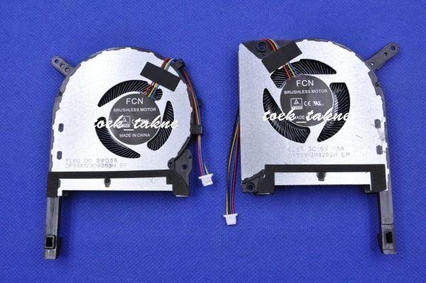 国内発送 安心保証 ASUS TUF Gaming A15 FA506I FA506IH FA506IHR FA506II FA506IU FA506IV CPU+GPUファン 左右セット拍卖