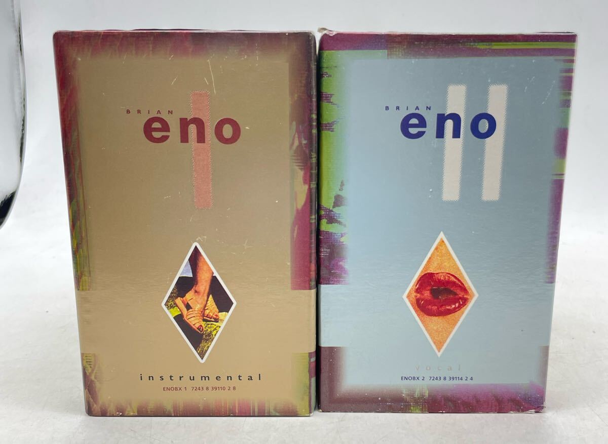 【レア】Brian Eno CD BOX ブライアン・イーノ「Instrumental」「Vocal」拍卖