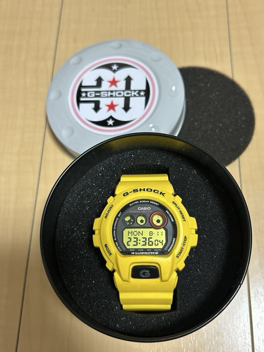 G-SHOCK GD-X6930E 30周年記念モデル ライトニングイエロー 動作品拍卖