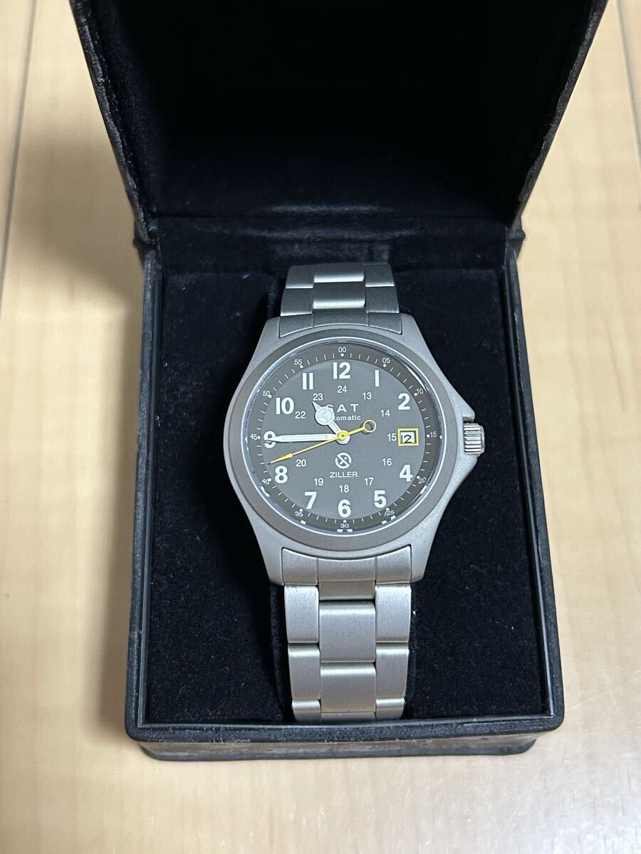 新品未使用 GSX SAT ZILLER ザイラー 自動巻 サファイアガラス 腕時計拍卖