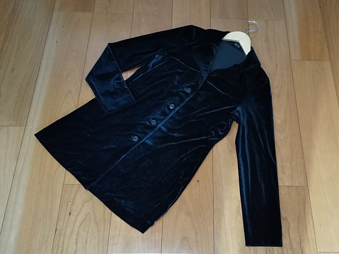 ZAZIE ザジ ジャケット テーラー ベロア素材 長袖 日本製拍卖