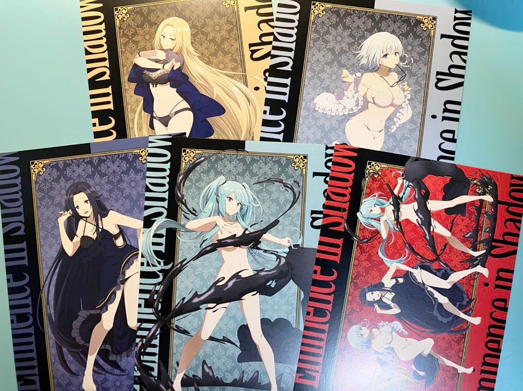 5枚セット【陰の実力者になりたくて】新宿 マルイ ポップアップストア MEDICOS 特典 ポストカード アルファ ベータ ガンマ イプシロン拍卖