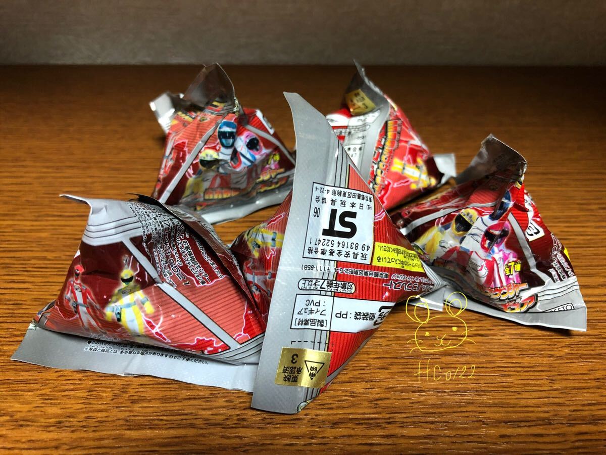 未使用 当時物 轟轟戦隊ボウケンジャー 【ミニマスコットフィギュア 5個セット(中身不明)】拍卖