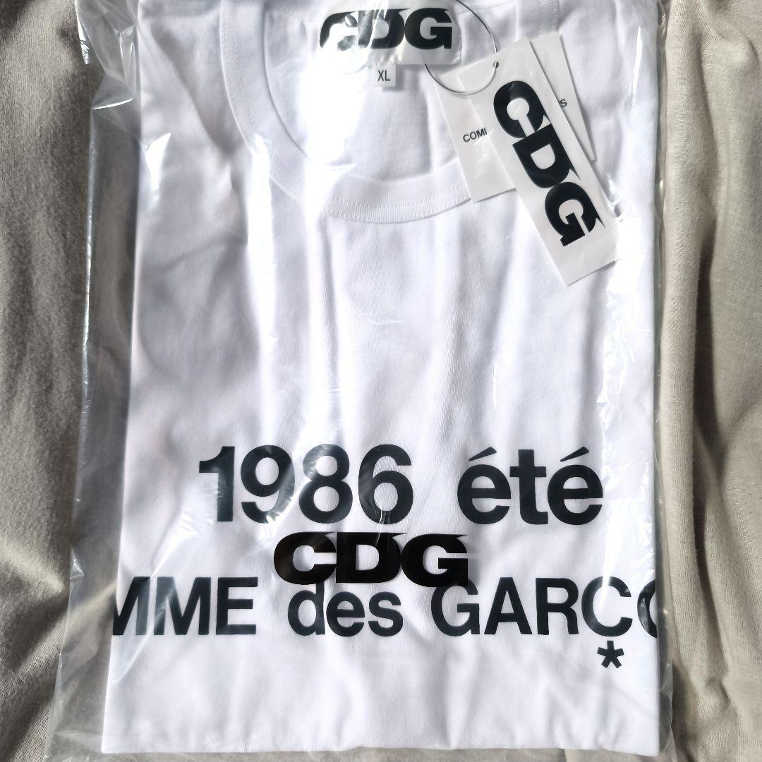 COMME des GARONS 1986 t Tシャツ 新品 正規品 nmixx へウォン コムデギャルソン 山口一郎さん ビリーアイリッシュ 着用モデル CDG XL拍卖