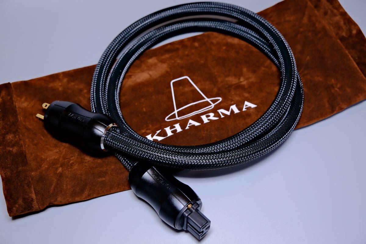 Khrama Elegence KPC-EL-1.0 エレガンスと雰囲気を両立したハイエンドパフォーマンス電源ケーブル 1.5m拍卖