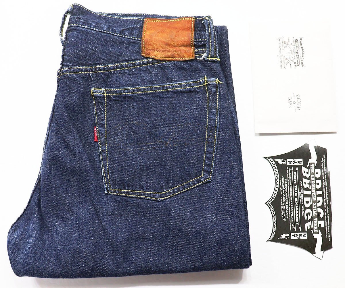DENIM BRIDGE × NEAT STYLE (デニムブリッジ × ニートスタール) Lot S911XX - 01 WW2 model / 大戦モデル デニムパンツ ペンキ 美品 w34拍卖