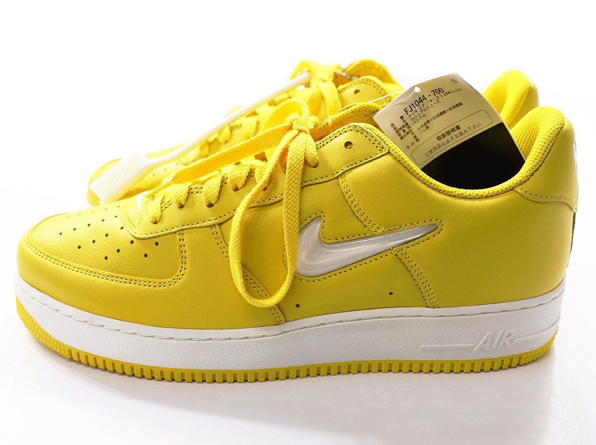NIKE (ナイキ) AIR FORCE 1 LOW RETRO - SPEED YELLOW - / エアフォース1 ロー レトロ スピードイエロー FJ1044-700 未使用品 size 12拍卖