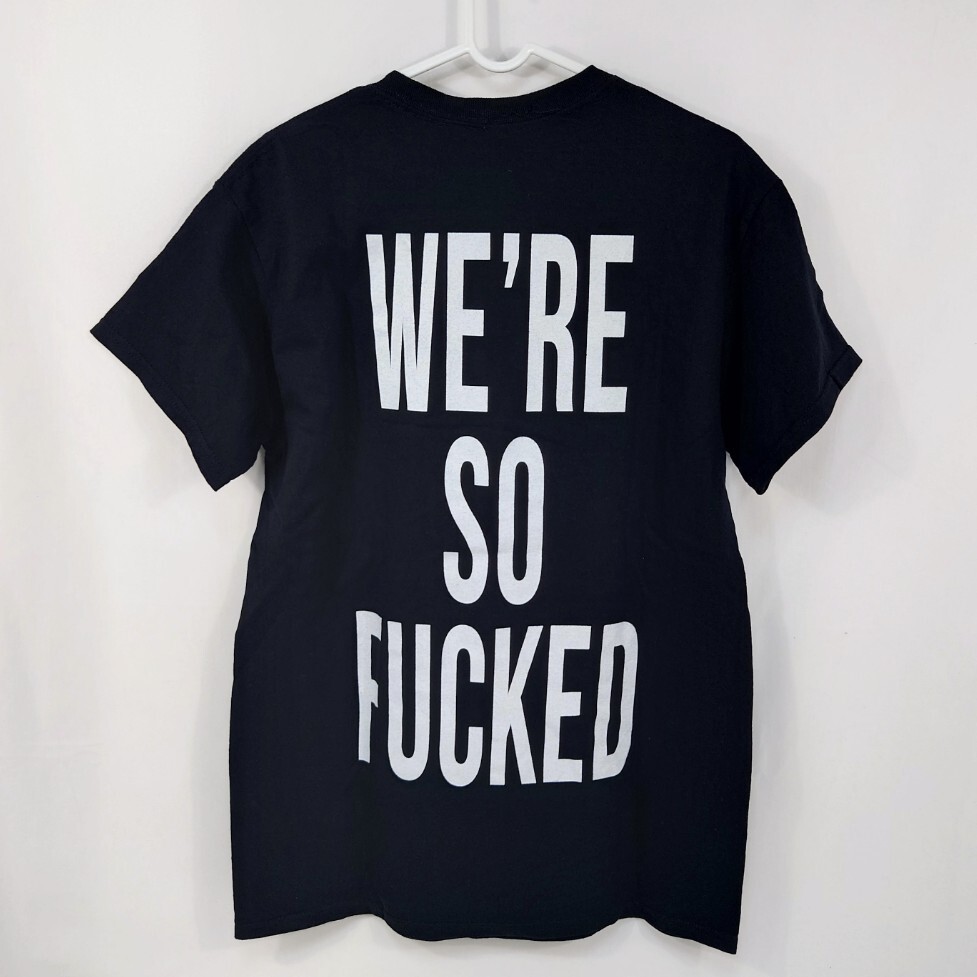 【B品】【M】メタリカ METALLICA GLITCH LOGO WERE SO FUCKED Tシャツ拍卖